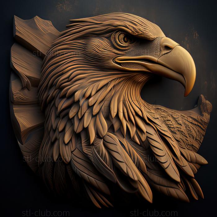 3D model st eagle (STL)